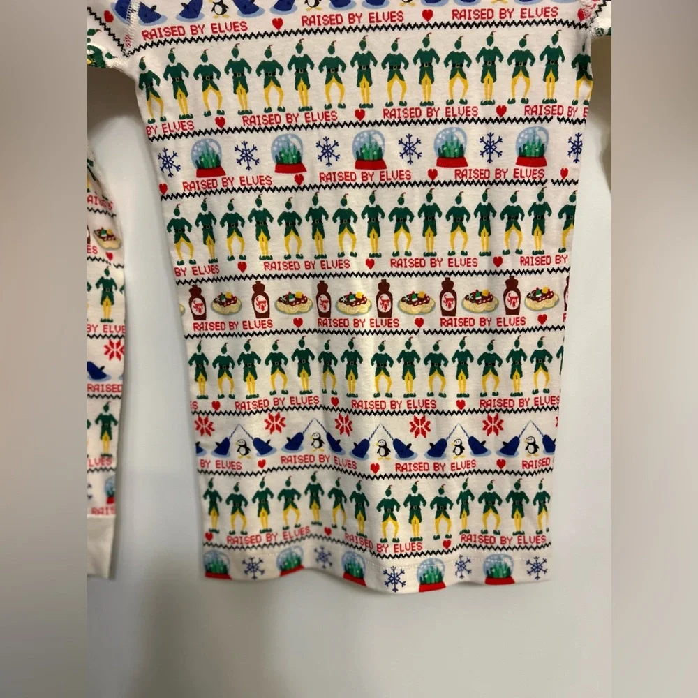 Hanna Andersson Kids Elf Collaboration PJ Top